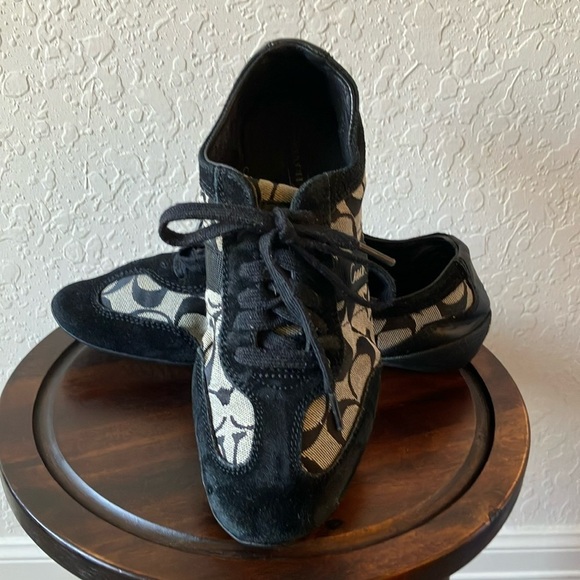 Coach Shoes - Coach: Black & Gray Baylee (A1474) Sneakers- 8